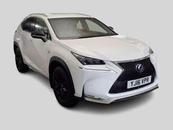 White Used 2016 Lexus NX300h Sport Line SUV | £16,995 (Fair price)