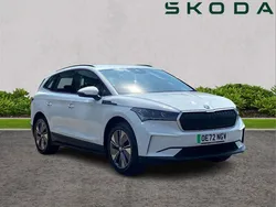 White Used 2022 Skoda Enyaq iV ecoSuite SUV | £19,995 (Fair price)