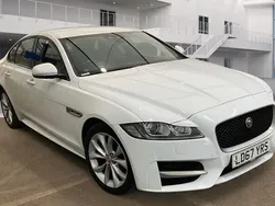 White Used 2017 Jaguar XF R-Sport Sedan | £11,500 (Fair price)