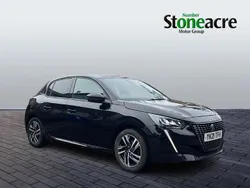 Black Used 2021 Peugeot 208 Allure Hatchback | £9,495 (Fair price)