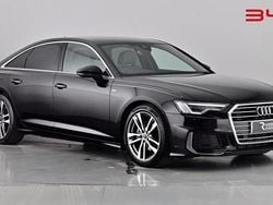 Mythos black Used 2022 Audi A6 S-Line Sedan | £23,490 (Good price)