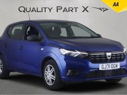 Blue Used 2021 Dacia Sandero Essentiel Hatchback | £7,679 (Good price)