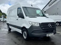 White New 2024 Mercedes Sprinter Van | £34,950 (A bit pricey)