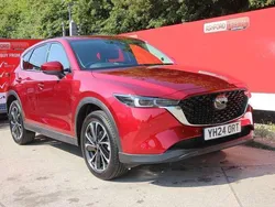 Red Used 2023 Mazda CX-5 Exclusive-Line SUV | £28,495 (A bit pricey)