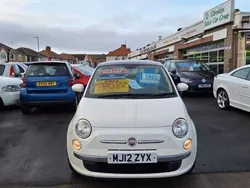 White Used 2012 Fiat 500 Lounge Hatchback | £5,195 (Fair price)