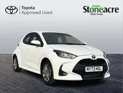White Used 2024 Toyota Yaris Hybrid Hatchback | £18,000 (Good price)