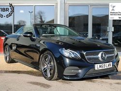 Black Used 2019 Mercedes E300 AMG line Cabriolet | £22,990 (Fair price)