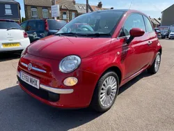 Red Used 2011 Fiat 500 Lounge Hatchback | £7,995 (A bit pricey)