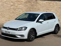 Silver Used 2018 VW Golf VII SE Hatchback | £7,600 (Fair price)