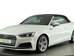 White Used 2018 Audi A5 Cabriolet S-Line Cabriolet | £14,480 (Fair price)
