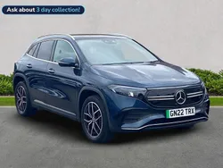 Blue Used 2022 Mercedes EQA250 AMG Line Premium SUV | £20,997 (Fair price)