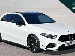 White Used 2023 Mercedes A35 AMG Premium Plus Hatchback | £33,400 (Fair price)