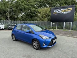 Blue Used 2017 Toyota Yaris Hatchback | £5,495 (Good price)