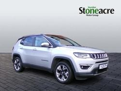 Silver/black Used 2021 Jeep Compass Limited SUV | £12,995 (Good price)