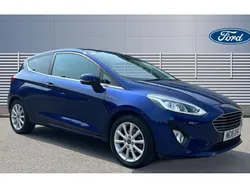 Blue Used 2018 Ford Fiesta Titanium Hatchback | £7,369 (Fair price)