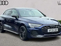 Used 2025 Audi A3 Sportback e-tron Black Edition Sedan | £38,900