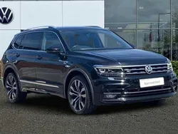 Black Used 2018 VW Tiguan Allspace R-line SUV | £20,295 (Expensive)