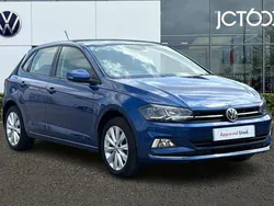 Blue Used 2019 VW Polo SEL Hatchback | £15,423 (Fair price)
