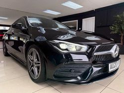 Black Used 2020 Mercedes CLA200 AMG line Estate | £13,995