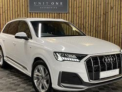 White Used 2023 Audi Q7 S-Line SUV | £42,250 (Fair price)