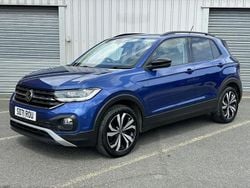 Blue Used 2021 VW T-Cross Black Edition SUV | £13,700 (Good price)