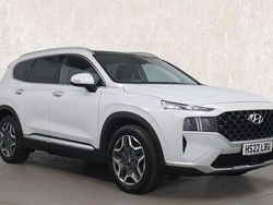 White Used 2022 Hyundai Santa Fe Ultimate SUV | £29,380 (Fair price)