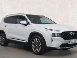 White Used 2022 Hyundai Santa Fe Ultimate SUV | £29,380 (Fair price)