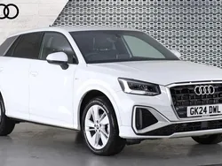 Glacier white Used 2024 Audi Q2 S-Line SUV | £25,123 (Fair price)