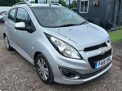 Silver Used 2015 Chevrolet Spark LTZ Hatchback | £1,995 (Fair price)