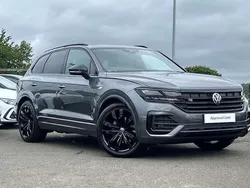 Grey Used 2022 VW Touareg Black Edition SUV | £42,795 (Fair price)