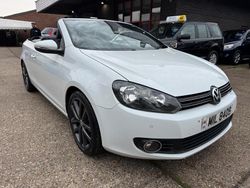 White Used 2012 VW Golf Cabriolet GT Cabriolet | £3,495 (Fair price)