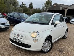 White Used 2009 Fiat 500 Pop Hatchback | £3,799 (Fair price)