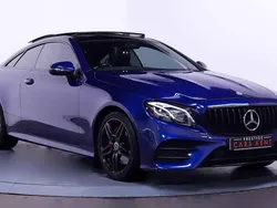 Blue Used 2019 Mercedes E220 AMG line Coupe | £24,358 (Expensive)