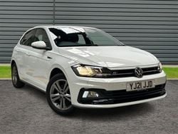 White Used 2021 VW Polo R-line Hatchback | £17,229 (Fair price)