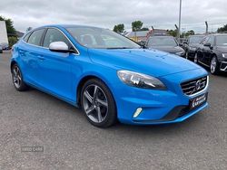 Blue Used 2014 Volvo V40 R-Design Estate | £7,395 (A bit pricey)