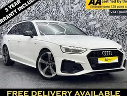 White Used 2020 Audi A4 Black Edition Estate | £19,295 (Fair price)