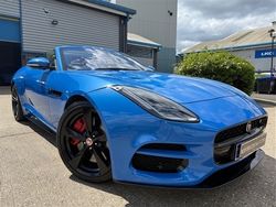 Blue Used 2017 Jaguar F-Type Supercharged Cabriolet | £42,995 (Expensive)