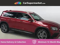 Red Used 2021 Mercedes GLB200 AMG Line Premium SUV | £25,897 (Fair price)