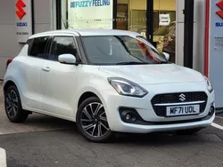 Pure white pearl Used 2022 Suzuki Swift SZ5 Hatchback | £13,194 (Fair price)
