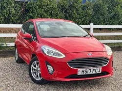 Red Used 2017 Ford Fiesta Zetec Hatchback | £4,495 (Fair price)