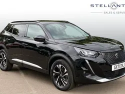 Black Used 2021 Peugeot 2008 Allure Premium SUV | £16,178 (Fair price)