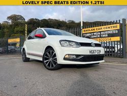 White Used 2017 VW Polo Beats Hatchback | £8,995 (Fair price)