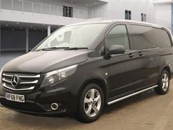 Black Used 2018 Mercedes Vito MPV | £26,994 (Expensive)