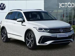 White Used 2023 VW Tiguan R-line SUV | £28,478 (Fair price)