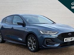 Blue Used 2023 Ford Focus ST-Line Hatchback | £15,457 (Fair price)