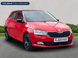 Red Used 2019 Skoda Fabia Colour Edition Hatchback | £9,744 (Fair price)