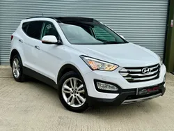 White Used 2015 Hyundai Santa Fe Premium SE SUV | £8,899 (Good price)