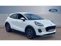 White Used 2023 Ford Puma Titanium SUV | £16,241 (Good price)