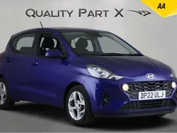 Blue Used 2022 Hyundai i10 SE Hatchback | £9,875 (Fair price)