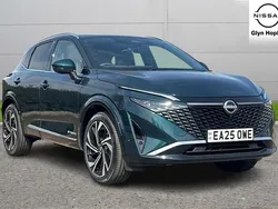 Green New 2025 Nissan Qashqai Tekna+ SUV | £35,386